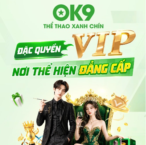 OK9 ⚡️ Trang Chủ OK9.COM Chính Thức | Tặng Free +78K 2026
